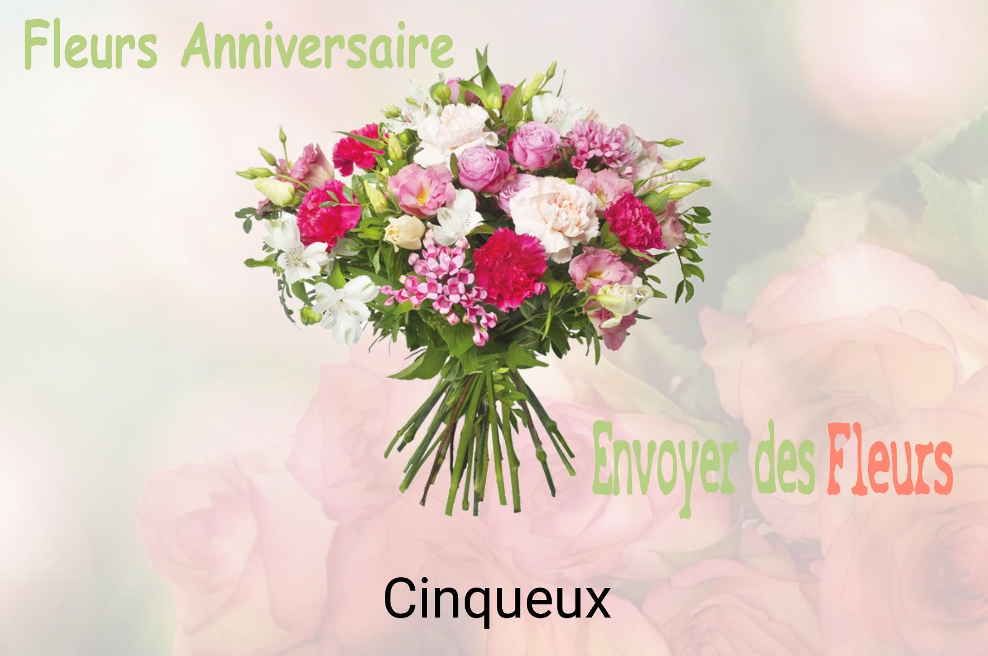Bouquet de fleurs d’anniversaire livré à Cinqueux